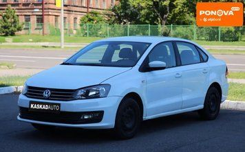 Volkswagen Polo, 2018 р., Бензин, 132 тис. км, Седан, Білий, Харків AT-10424689 фото