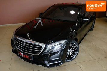 Mercedes-Benz S-Class, 2016 р., Бензин, 188 тис. км, Седан, Чорний, Одеса AT-10423772 фото