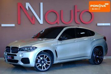 BMW X6, 2015 р., Бензин, 219 тис. км, Позашляховик / Кросовер, Сірий, Одеса AT-10427092 фото