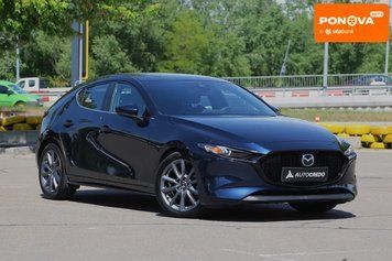 Mazda 3, 2022 р., Бензин, 75 тис. км, Хетчбек, Синій, Київ AT-10417450 фото