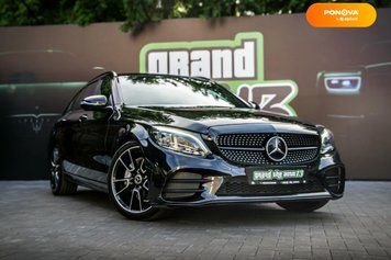 Mercedes-Benz C-Class, 2019, Дизель, 2 л., 219 тис. км, Універсал, Чорний, Київ 111327 фото