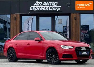 Audi A4, 2016 р., Бензин, 160 тис. км, Седан, Червоний, Київ AT-10420240 фото