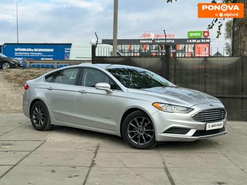 Ford Fusion, 2017, Гібрид (HEV), 2 л., 174 тис. км, Седан, Сірий, Київ 279133 фото