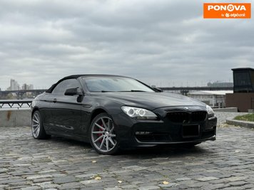 BMW 6 Series, 2011, Бензин, 2.98 л., 122 тис. км, Кабріолет, Чорний, Київ Cars-Pr-267016 фото