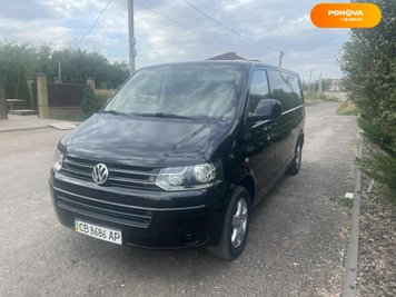 Volkswagen Caravelle, 2013, Дизель, 1.98 л., 380 тис. км, Мінівен, Чорний, Чернігів Cars-Pr-245968 фото