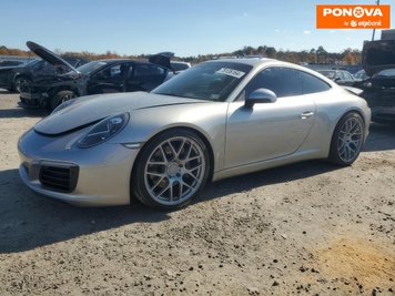 Porsche 911, 2017, Бензин, 3 л., 3 тис. км, Купе, Сірий, Київ Cars-EU-US-KR-258753 фото