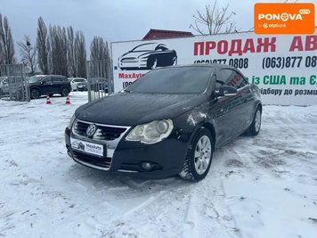 Volkswagen Eos, 2008 р., Бензин, 348 тис. км, Кабріолет, Чорний, Черкаси AT-10410024 фото