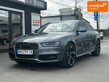 Audi A4, 2015 р., Бензин, 167 тис. км, Седан, Сірий, Житомир AT-10414539 фото