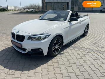 BMW 2 Series, 2019, Бензин, 2 л., 56 тис. км, Кабріолет, Білий, Миколаїв Cars-Pr-73182 фото