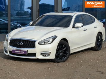 Infiniti Q70, 2015, Бензин, 3.7 л., 119 тис. км, Седан, Білий, Київ 255296 фото