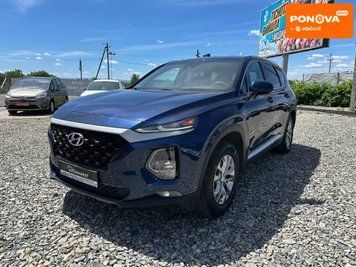 Hyundai Santa FE, 2019 г., Бензин, 161 тыс. км, Внедорожник / Кроссовер, Синий, Ивано Франковск AT-10418775 фото