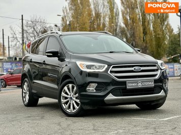 Ford Escape, 2016, Бензин, 2 л., 115 тис. км, Позашляховик / Кросовер, Чорний, Київ 279030 фото