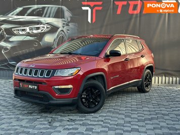 Jeep Compass, 2019, Бензин, 2.4 л., 105 тис. км, Позашляховик / Кросовер, Червоний, Львів 278255 фото