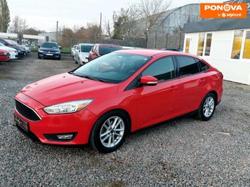 Ford Focus, 2015, Бензин, 2 л., 123 тис. км, Седан, Червоний, Одеса 279854 фото