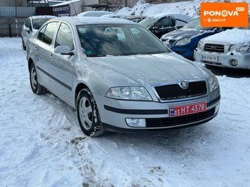 Skoda Octavia, 2008 р., Бензин, 170 тис. км, Ліфтбек, Сірий, Кам'янське (Дніпродзержинськ) AT-10406805 фото
