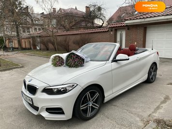 BMW 2 Series, 2016, Бензин, 2 л., 24 тис. км, Кабріолет, Білий, Київ Cars-Pr-243136 фото