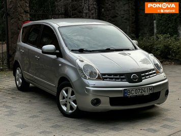 Nissan Note, 2008, Газ пропан-бутан / Бензин, 1.6 л., 212 тис. км, Хетчбек, Сірий, Львів Cars-Pr-275898 фото