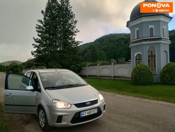 Ford C-Max, 2008, Газ пропан-бутан / Бензин, 1.6 л., 258 тис. км, Мінівен, Сірий, Івано-Франківськ Cars-Pr-271383 фото