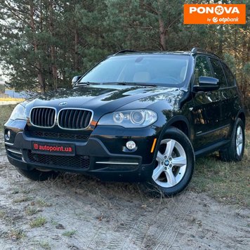 BMW X5, 2009, Газ пропан-бутан / Бензин, 3 л., 150 тис. км, Позашляховик / Кросовер, Чорний, Білогородка 280163 фото