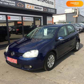 Volkswagen Golf V, 2006, Бензин, 1.6 л., 243 тис. км, Хетчбек, Синій, Житомир 198733 фото