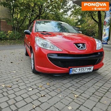 Peugeot 206, 2010, Бензин, 1.12 л., 211 тис. км, Хетчбек, Червоний, Львів Cars-Pr-263201 фото