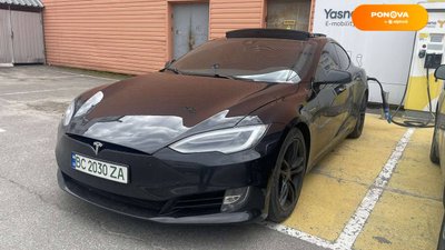 Tesla Model S, 2015, Електро, 119 тыс. км, Лифтбек, Чорный, Днепр (Днепропетровск) Cars-Pr-68488 фото