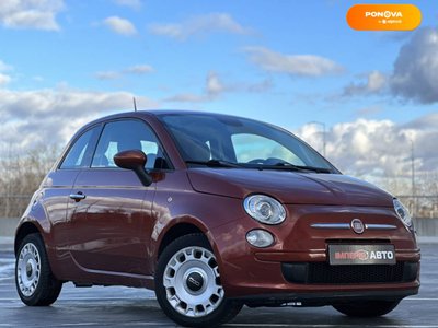 Fiat 500, 2015, Бензин, 1.37 л., 119 тис. км, Хетчбек, Помаранчевий, Київ 14185 фото