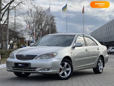 Toyota Camry, 2002, Бензин, 3 л., 248 тис. км, Седан, Сірий, Одеса 17180 фото