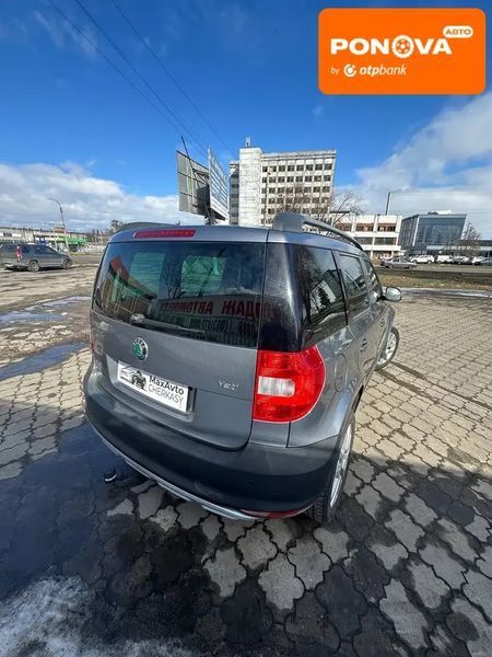 Skoda Yeti, 2010 р., Бензин, 205 тис. км, Позашляховик / Кросовер, Сірий, Черкаси AT-10411211 фото