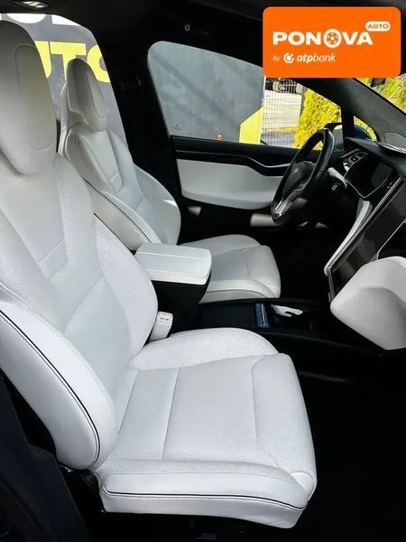 Tesla Model X, 2016 г., Електро, 93 тыс. км, Внедорожник / Кроссовер, Синий, Львов AT-10409063 фото