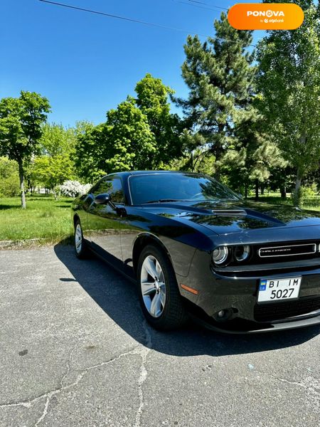 Dodge Challenger, 2016, Бензин, 3.6 л., 104 тыс. км, Купе, Чорный, Кременчук Cars-Pr-57958 фото