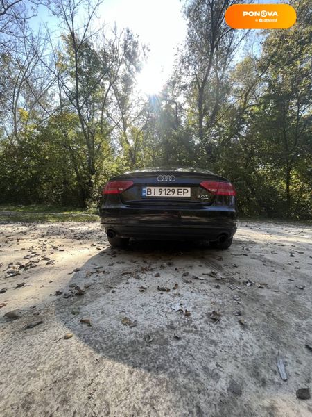 Audi A5, 2010, Бензин, 1.98 л., 258 тыс. км, Купе, Чорный, Карлівка Cars-Pr-62336 фото