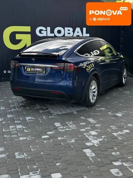 Tesla Model X, 2016 г., Електро, 93 тыс. км, Внедорожник / Кроссовер, Синий, Львов AT-10409063 фото