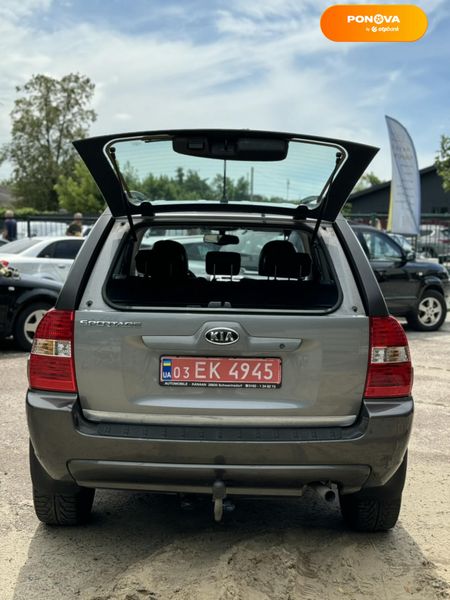 Kia Sportage, 2005, Бензин, 2 л., 152 тис. км, Позашляховик / Кросовер, Сірий, Чернігів 107606 фото