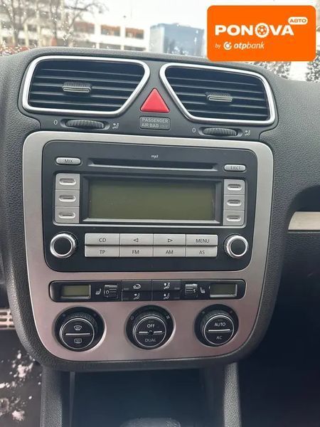 Volkswagen Eos, 2008 р., Бензин, 348 тис. км, Кабріолет, Чорний, Черкаси AT-10410024 фото