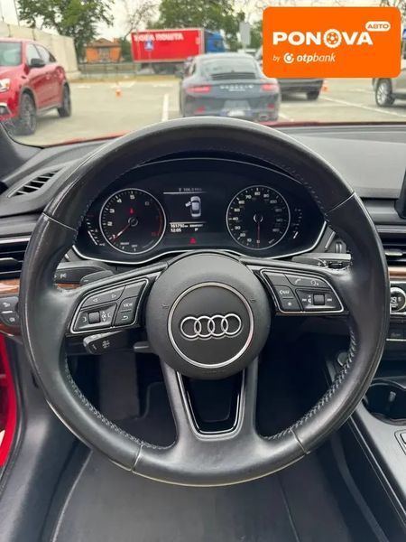 Audi A4, 2016 р., Бензин, 160 тис. км, Седан, Червоний, Київ AT-10420240 фото