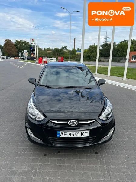 Hyundai Accent, 2016 р., Дизель, 88 тис. км, Хетчбек, Чорний, Дніпро (Дніпропетровськ) AT-10404354 фото