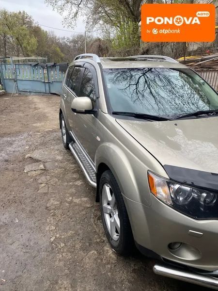 Mitsubishi Outlander XL, 2008 р., Газ пропан-бутан / Бензин, 225 тис. км, Позашляховик / Кросовер, Бежевий, Первомайськ AT-10418178 фото