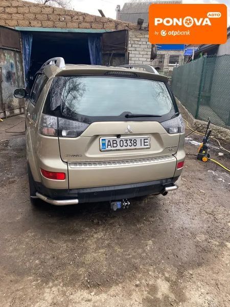 Mitsubishi Outlander XL, 2008 р., Газ пропан-бутан / Бензин, 225 тис. км, Позашляховик / Кросовер, Бежевий, Первомайськ AT-10418178 фото