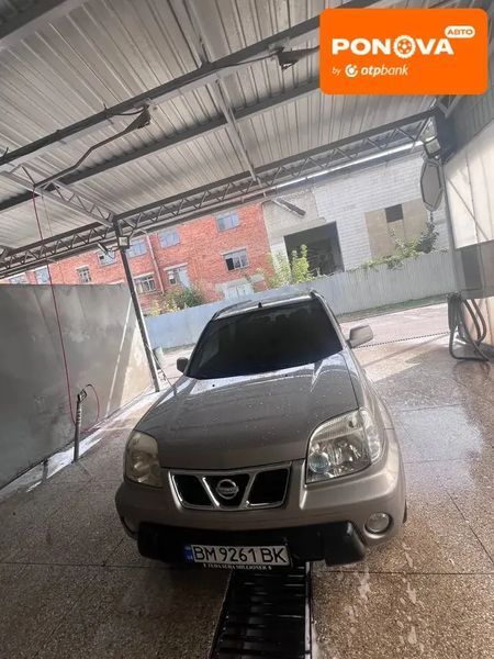 Nissan X-Trail, 2003 г., Газ пропан-бутан / Бензин, 262 тыс. км, Минивен, Серый, Сумы AT-10402710 фото