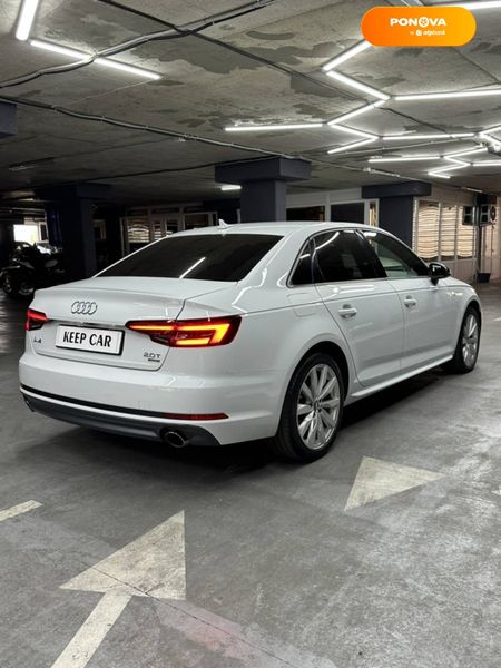 Audi A4, 2017, Бензин, 1.98 л., 73 тыс. км, Седан, Белый, Одесса 110250 фото