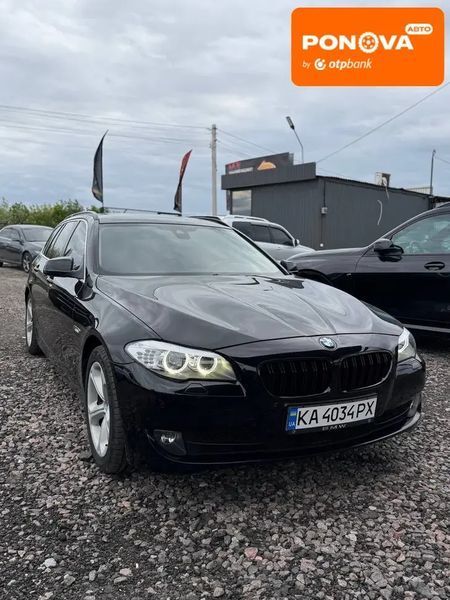 BMW 5 Series, 2011 р., Дизель, 253 тис. км, Універсал, Чорний, Софіївська Борщагівка AT-10418399 фото