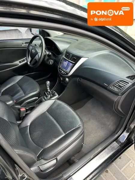 Hyundai Accent, 2016 р., Дизель, 88 тис. км, Хетчбек, Чорний, Дніпро (Дніпропетровськ) AT-10404354 фото