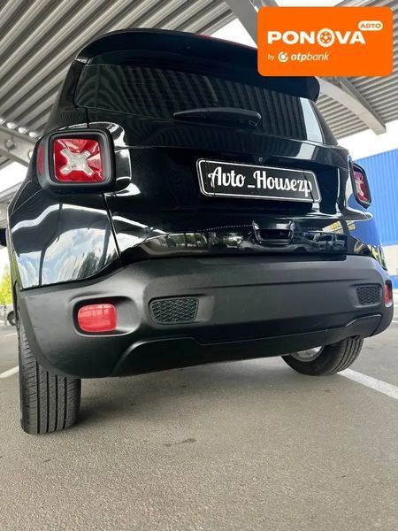 Jeep Renegade, 2019 р., Бензин, 83 тис. км, Позашляховик / Кросовер, Чорний, Запоріжжя AT-10396294 фото