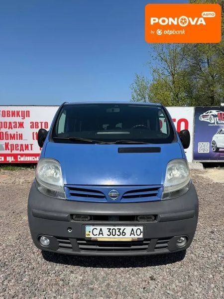 Nissan Primastar, 2003 г., Дизель, 389 тыс. км, Минивен, Синий, Черкассы AT-10416661 фото