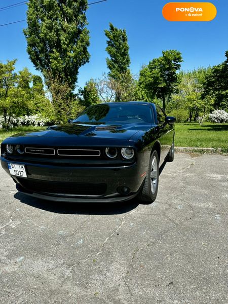 Dodge Challenger, 2016, Бензин, 3.6 л., 104 тыс. км, Купе, Чорный, Кременчук Cars-Pr-57958 фото