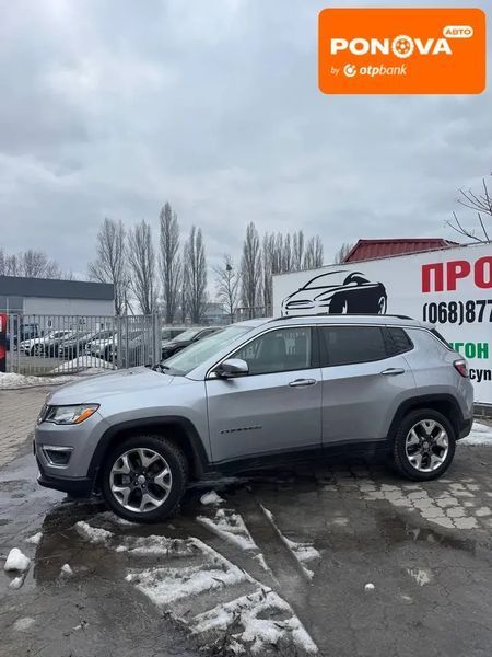 Jeep Compass, 2019 г., Бензин, 161 тыс. км, Внедорожник / Кроссовер, Серый, Черкассы AT-10411590 фото