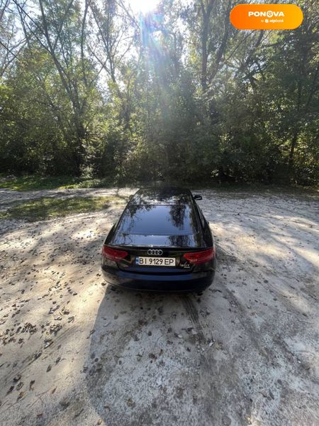 Audi A5, 2010, Бензин, 1.98 л., 258 тыс. км, Купе, Чорный, Карлівка Cars-Pr-62336 фото