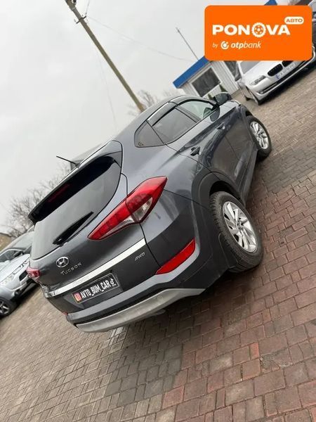 Hyundai Tucson, 2017 р., Бензин, 102 тис. км, Позашляховик / Кросовер, Сірий, Павлоград AT-10411338 фото