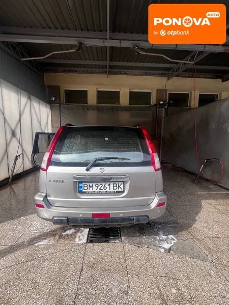 Nissan X-Trail, 2003 г., Газ пропан-бутан / Бензин, 262 тыс. км, Минивен, Серый, Сумы AT-10402710 фото